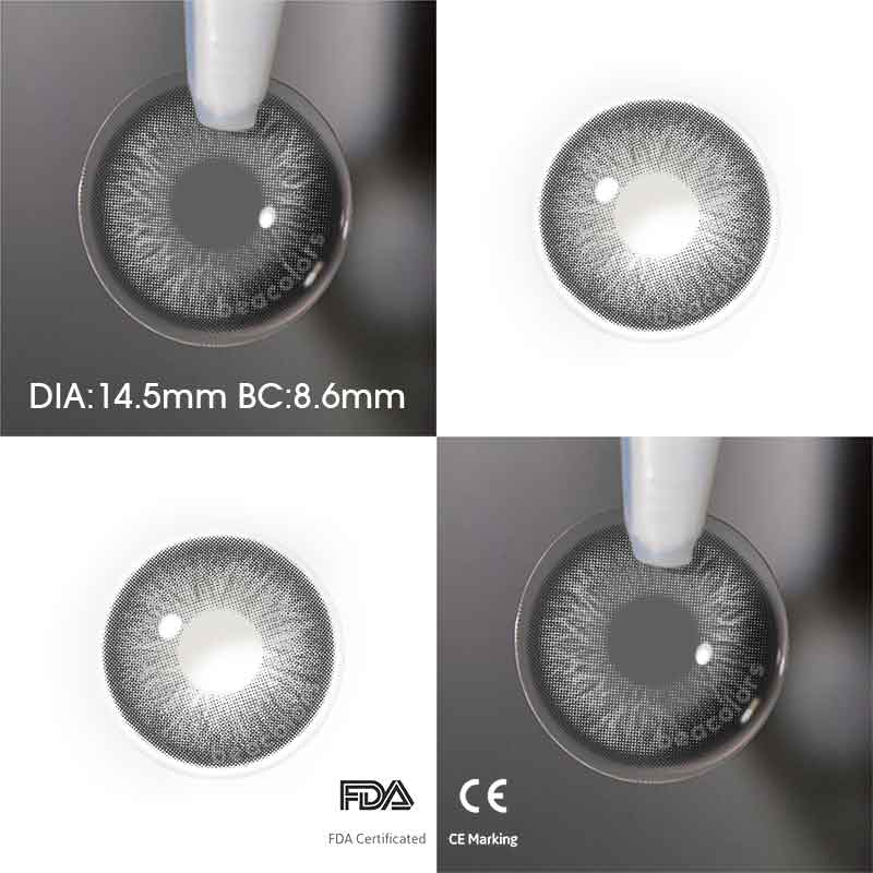 【New】Beacolors DNA 2.0 Mist Storm Colored contact lenses -BEACOLORS
