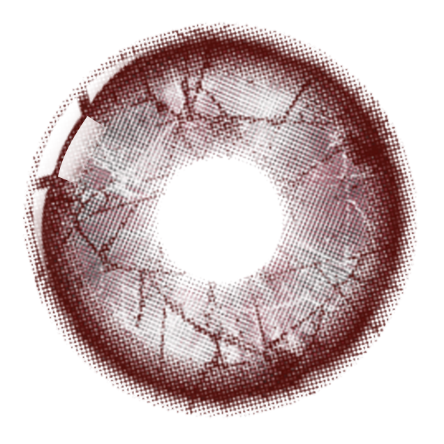 Beacolors Virus Code Redcore color contact lenses for Halloween/Cosplay -BEACOLORS