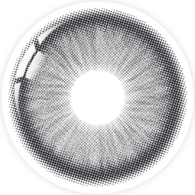 【New】1 Day 2 Pcs | Beacolors Nagini Gray Prescription Trial  color contact lenses for dark eyes -BEACOLORS