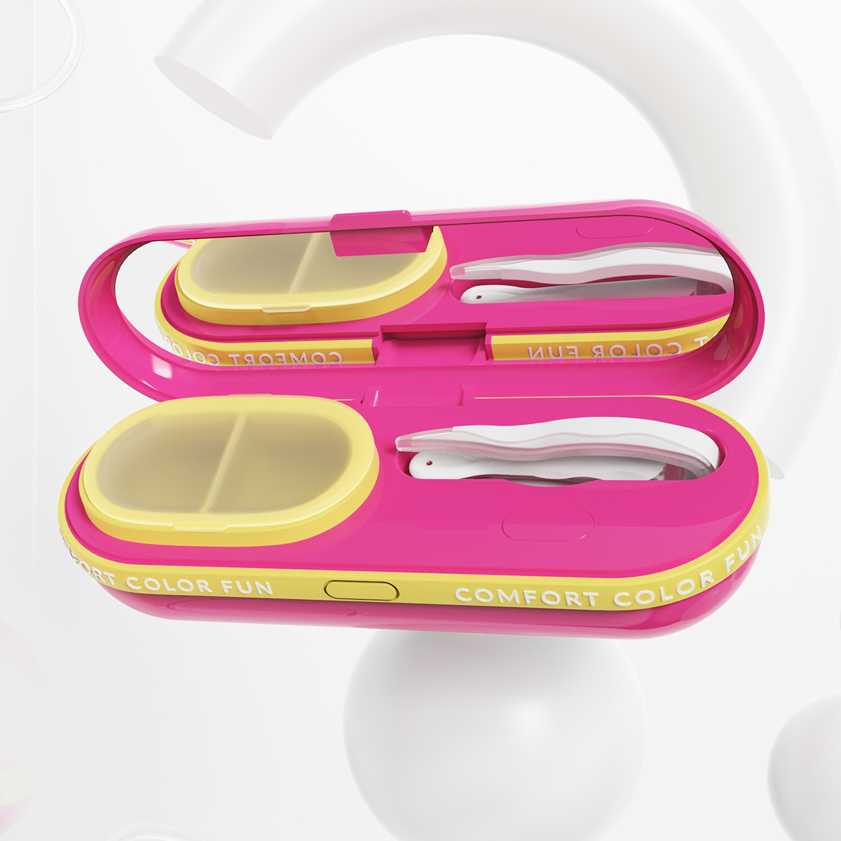 Beacolors Time Capsule Contact Lens Cleaning Machine