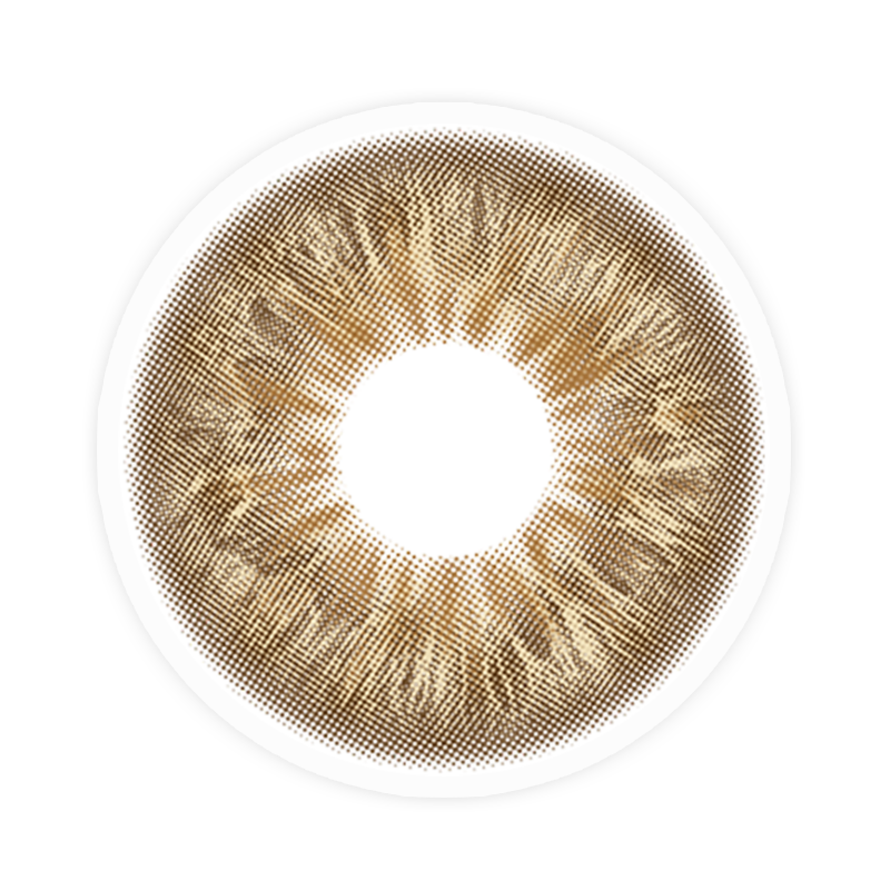 【U.S Warehouse】Beacolors Wildness Leopard Brown color contact lenses for dark eyes -BEACOLORS