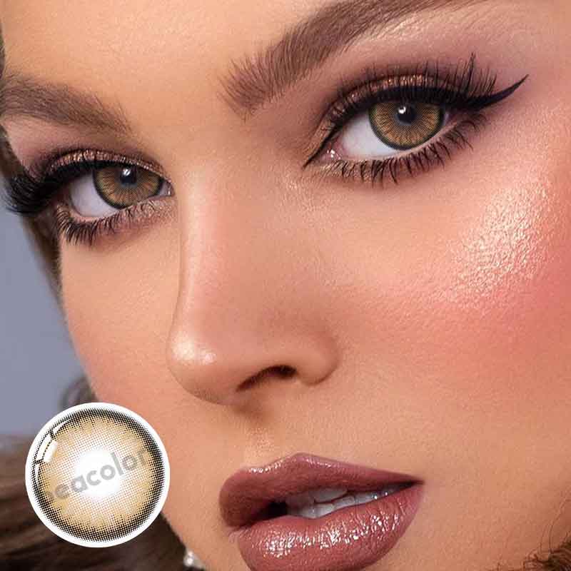 Beacolors Mirage Brown  Colored contact lenses -Shop Now!