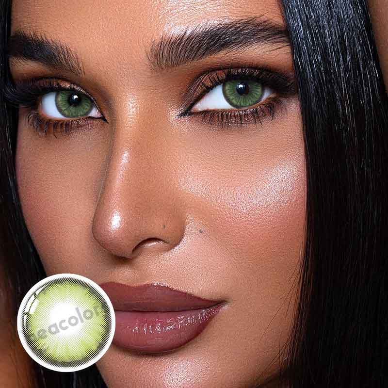 Beacolors Mirage Green  Colored contact lenses -BEACOLORS