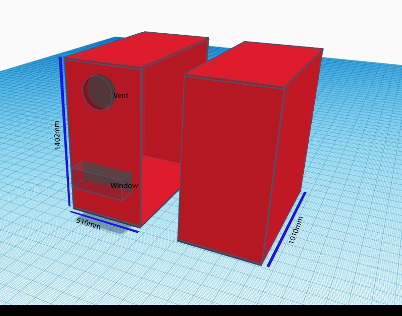MEIJIU Hydroponics Indoor Grow 140x51X110CM 210D Grow Tent