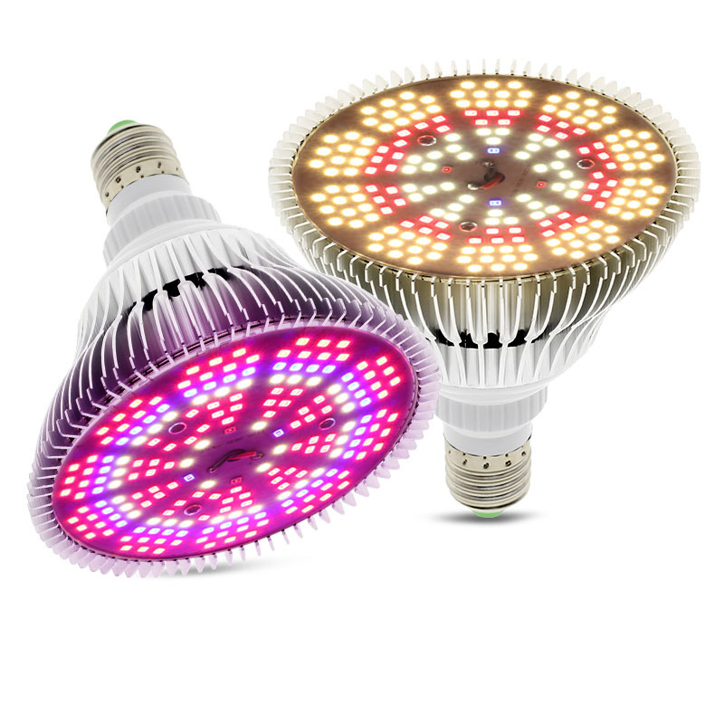 PAR38 26W LED Grow Light Bulb Full Spectrum Sunlight E27 Base All Waveband Plant Grow Light for Indoor Plants Full Spectrum Supplemental Lighting