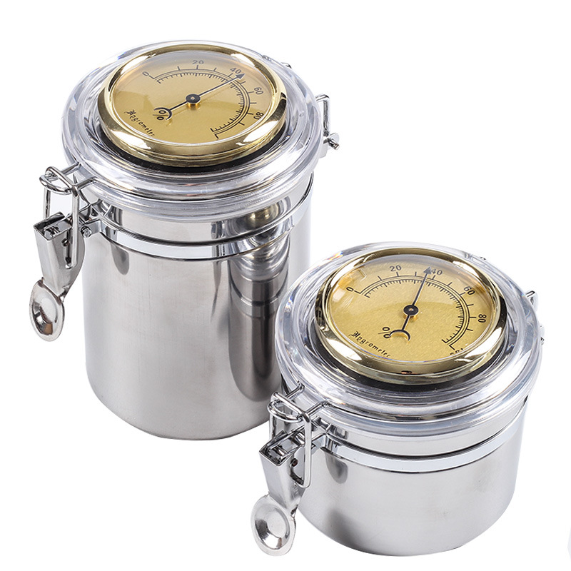 Thermometer sealed jar large