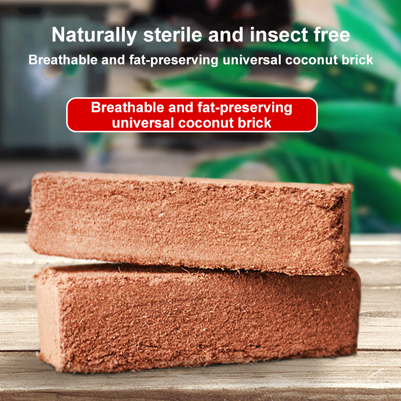 Nutrient coconut brick soil