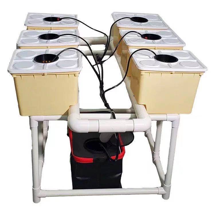 Soilless Hydroponics with Shelf Growing Set