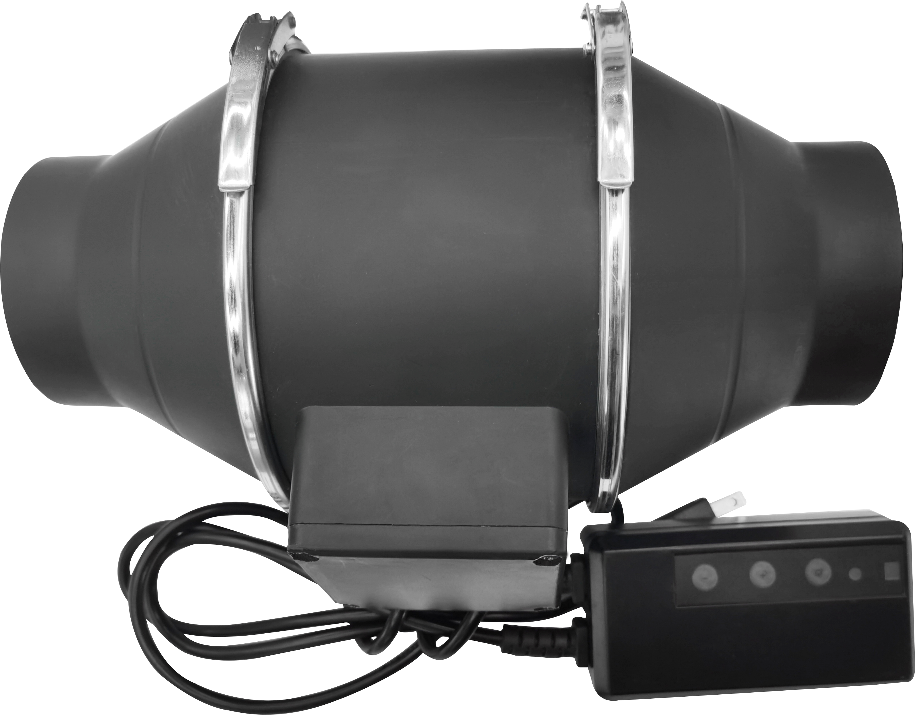 MEIJIU 4 Inch 220 CFM Inline Duct Fan with Speed Controller For Indoor Growing