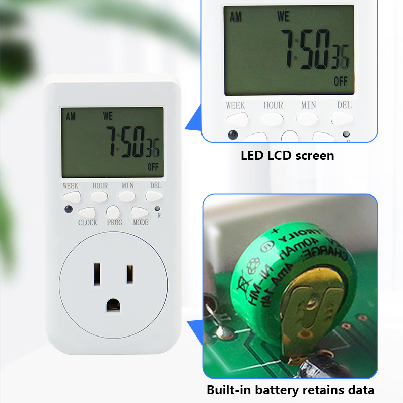 US standard one week digital timer ET01A-US