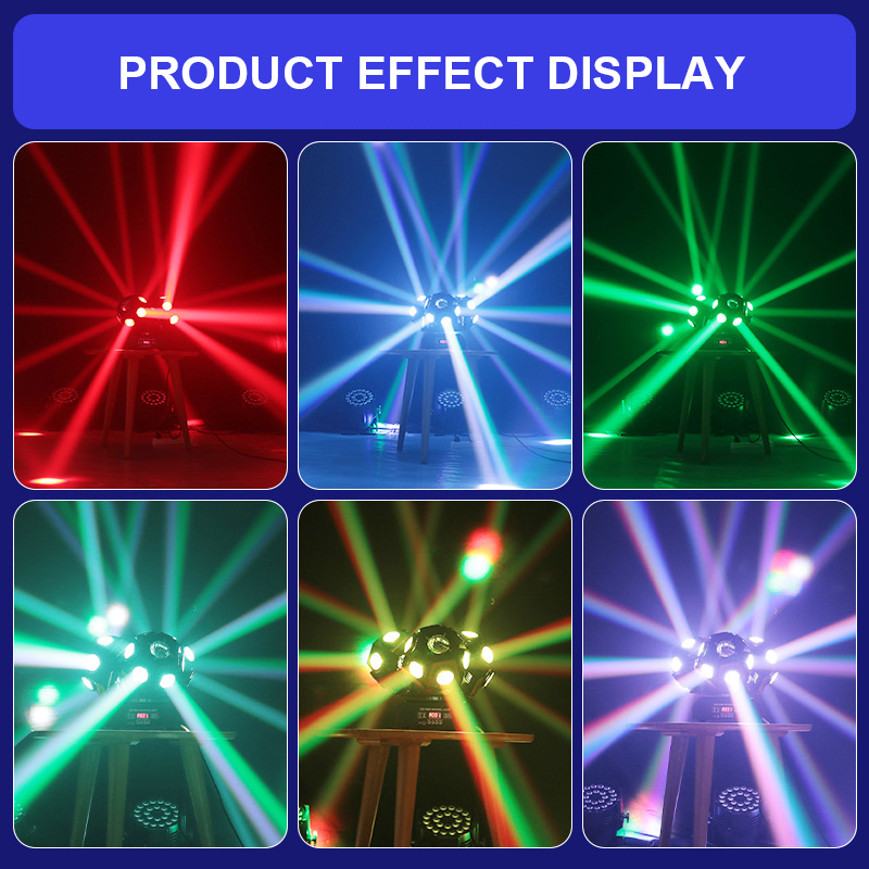 18*10w Three Heads Beam Moving Head Laser Rotating Hair Photodiode Disco Lights Bar Disco Stage Lighting