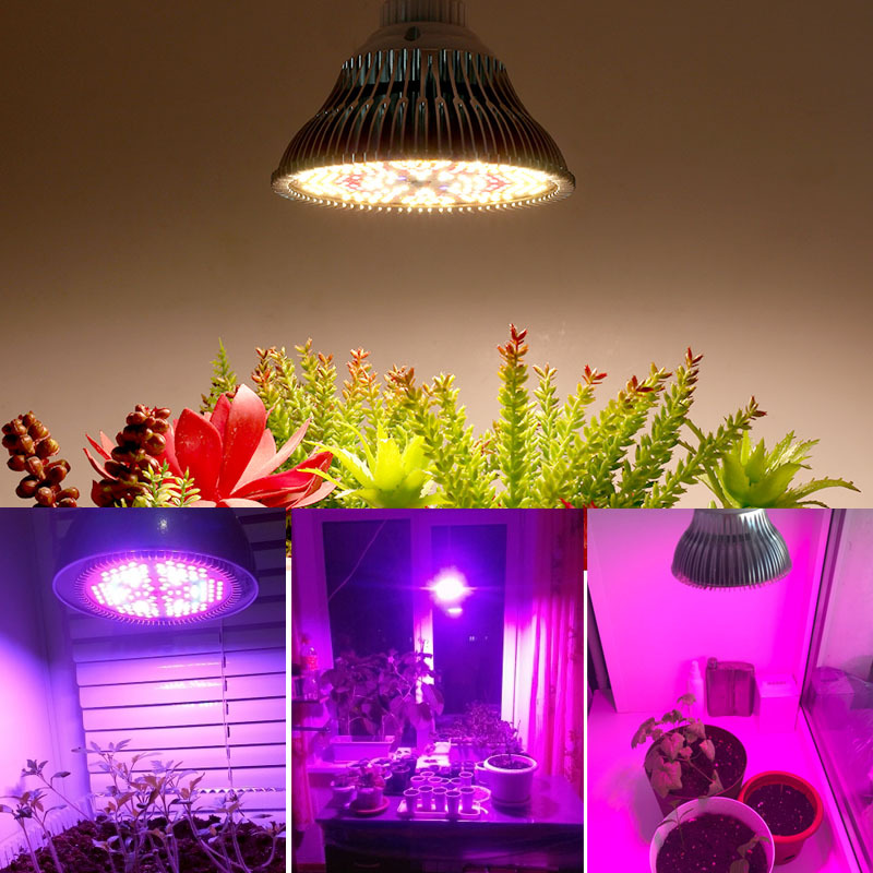 PAR38 26W LED Grow Light Bulb Full Spectrum Sunlight E27 Base All Waveband Plant Grow Light for Indoor Plants Full Spectrum Supplemental Lighting