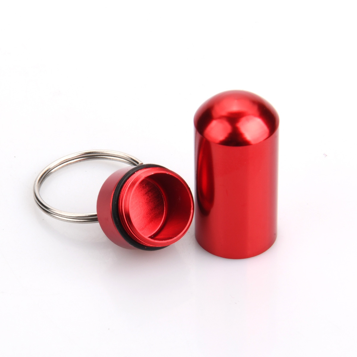 Keychain Metal Pill Box 45ML