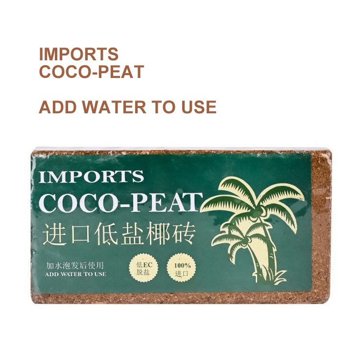 Nutrient coconut brick soil