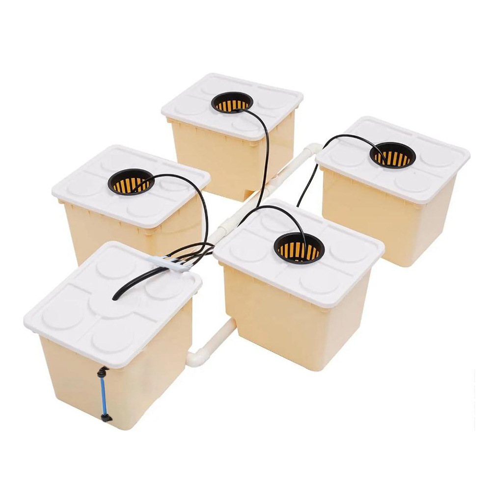 Soilless Hydroponics with Shelf Growing Set