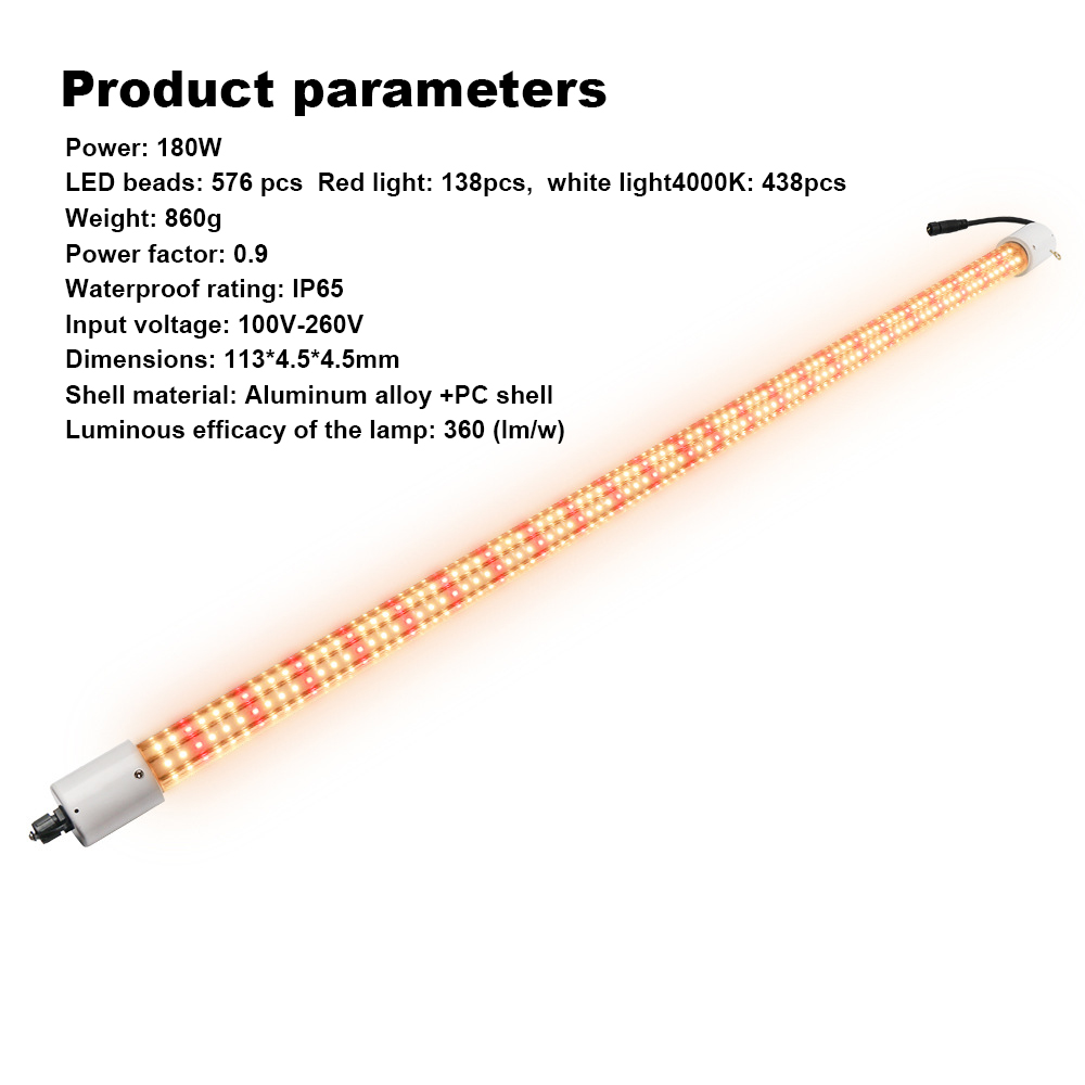 Full Spectrum Timing Intelligent Dimming LED Plant Growth Light for Indoor Plants Multi-Layer Hydroponic Planting