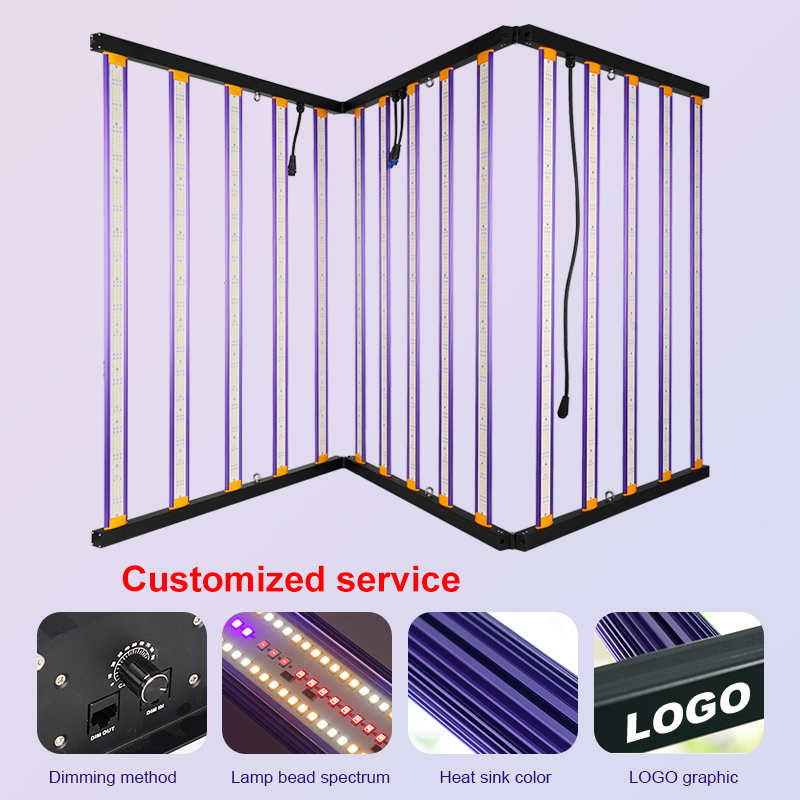 High Power IP65 Waterproof LED Grow for 1000W for LM281B Dimmable Plant Lamp for Greenhouse Hydroponic