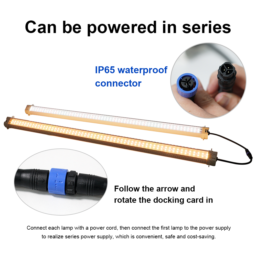 Energy Efficient 120W Double Sided Full Spectrum LED Grow Light Under Canopy Lighting Dimmable Plant Growth Light Strip