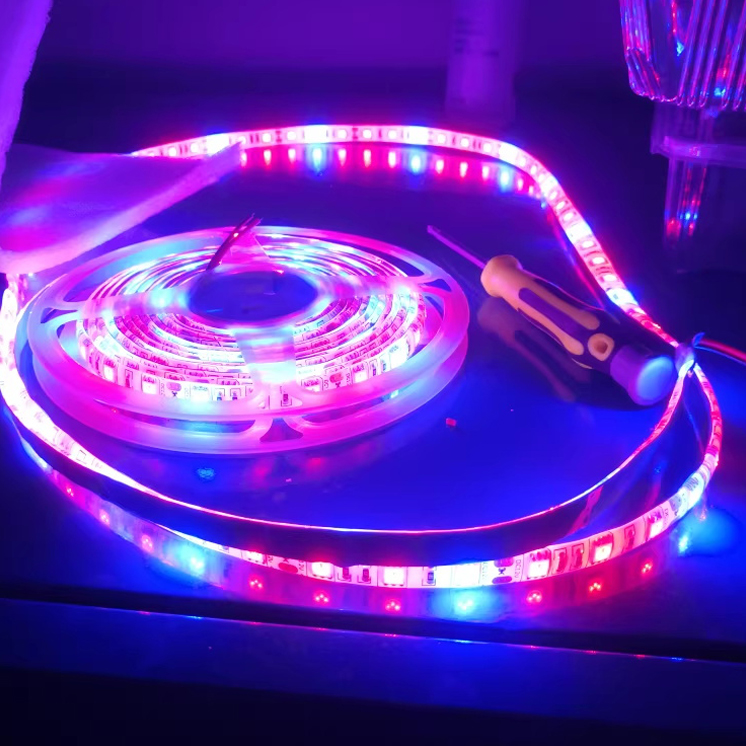 Full Spectrum LED Grow Light Strip 12V Flexible Phyto Lamp for Indoor Hydroponic Greenhouse Plant Growing Tape Home Use