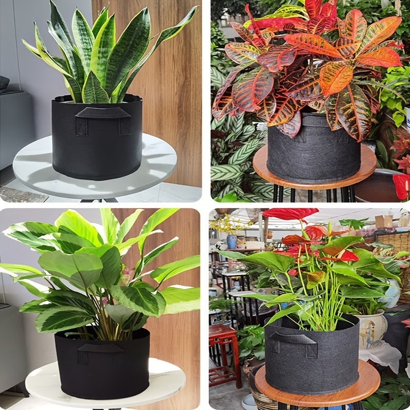 5 Gallon Fabric Pots, Plant Bags, Grow Bags, Seedling Planters