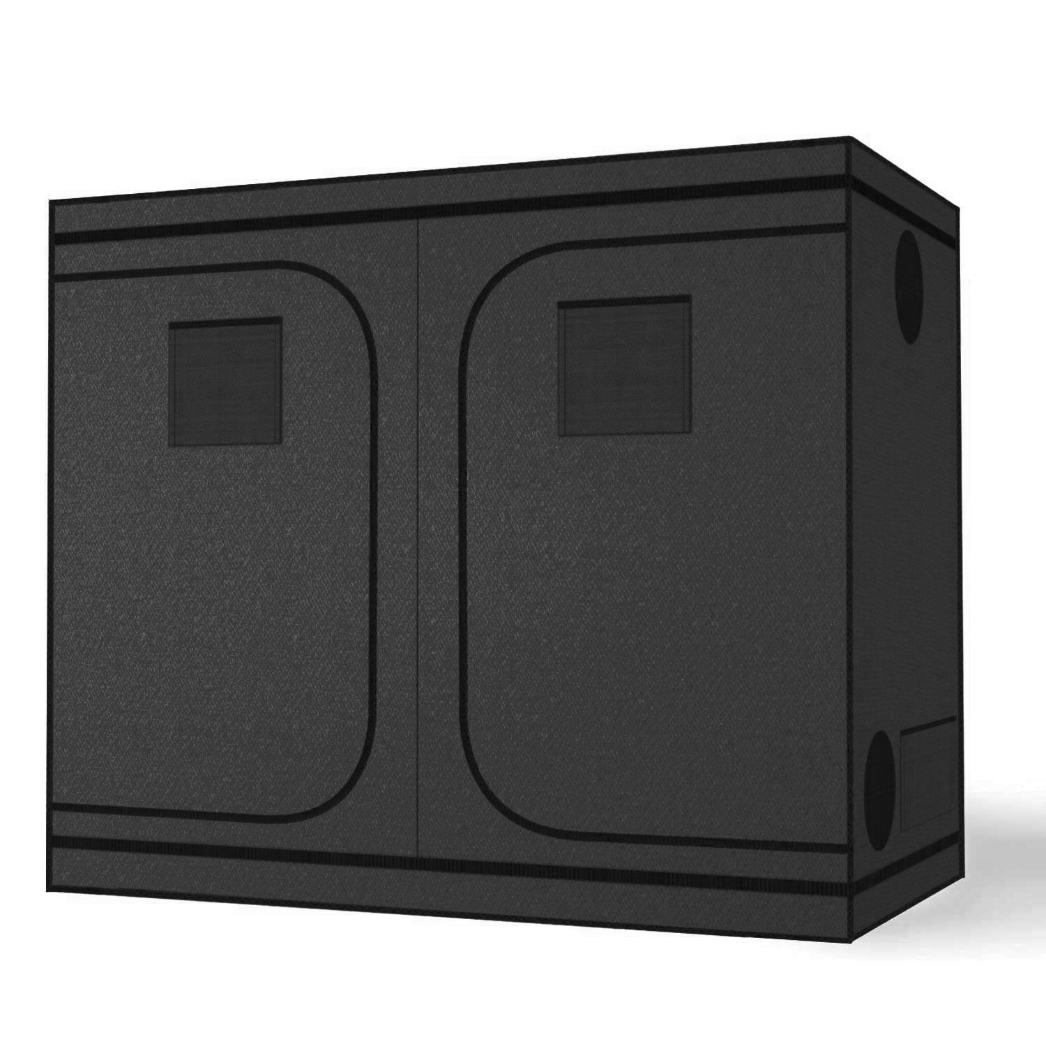 MEIJIU Hydroponics Indoor Grow 240x120X200CM 600D Grow Tent（with viewing window）