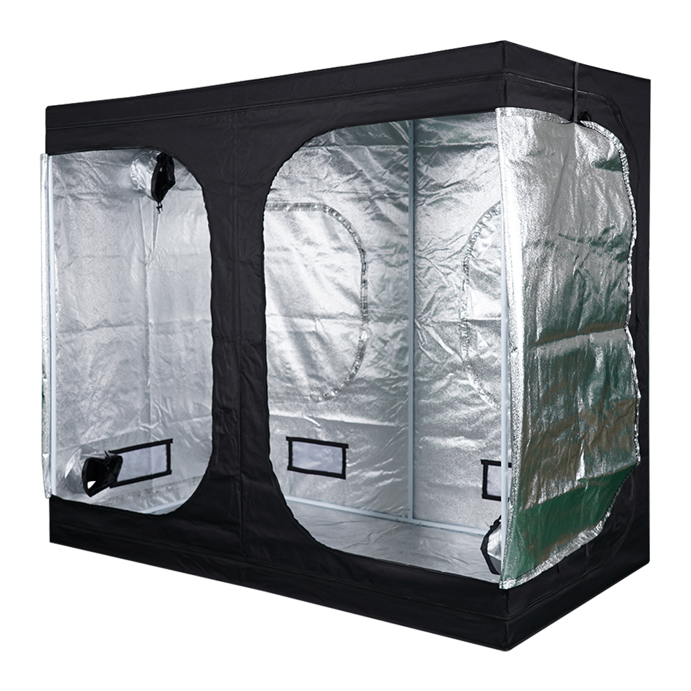 MEIJIU Hydroponics Indoor Grow 240x120X200CM 600D Grow Tent（with viewing window）