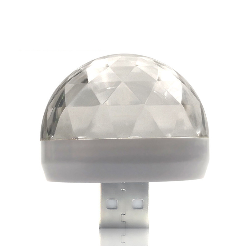 Stage DJ RGB Strobe Magic Ball Mini Disco Light Usb Car Atmosphere Lamp Inner Ambient Star Light Led