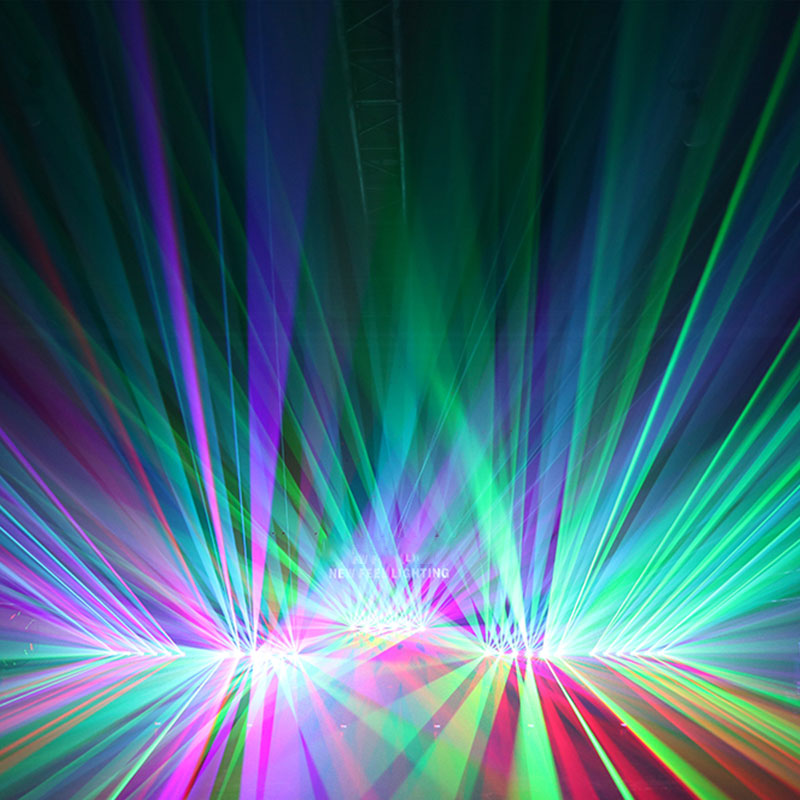 Newfeel Laser 12w Rgb Head bar Animation Laser Light Ilda Club Festival Splice Laser Light Show