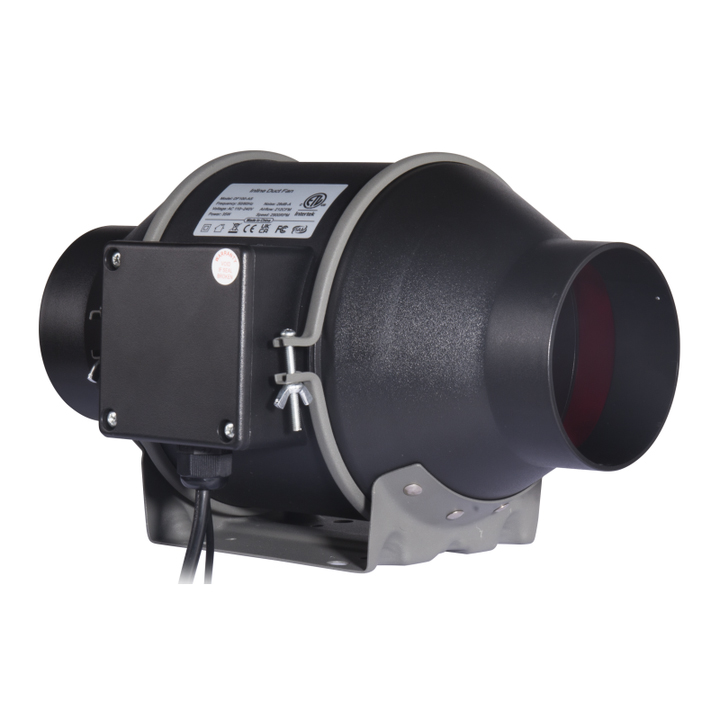  4 inch round Plastic Inline Tube Fan DF100-AS