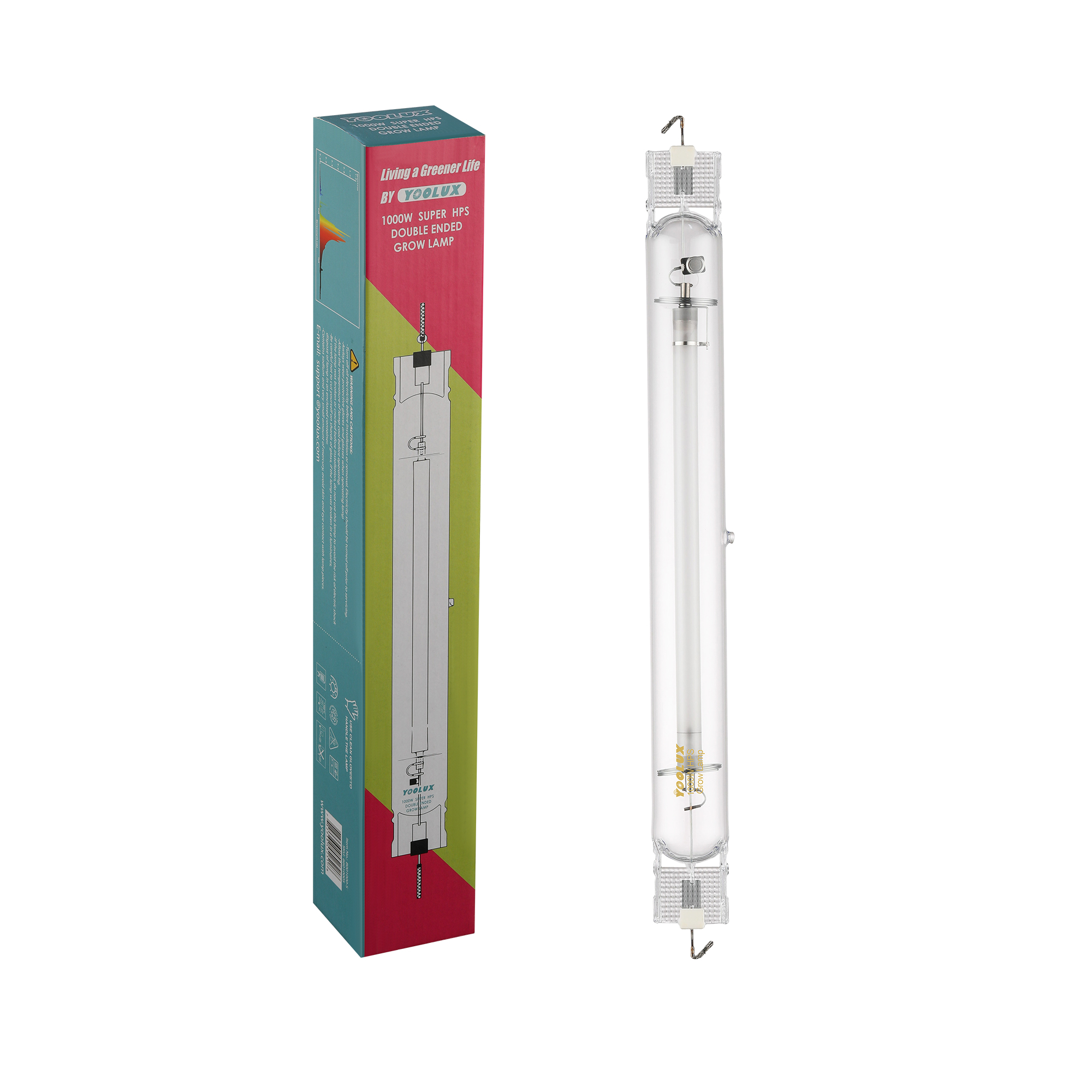 Manufacturer 1000W HPS Lamp High Pressure Sodium Light for Plant Growth