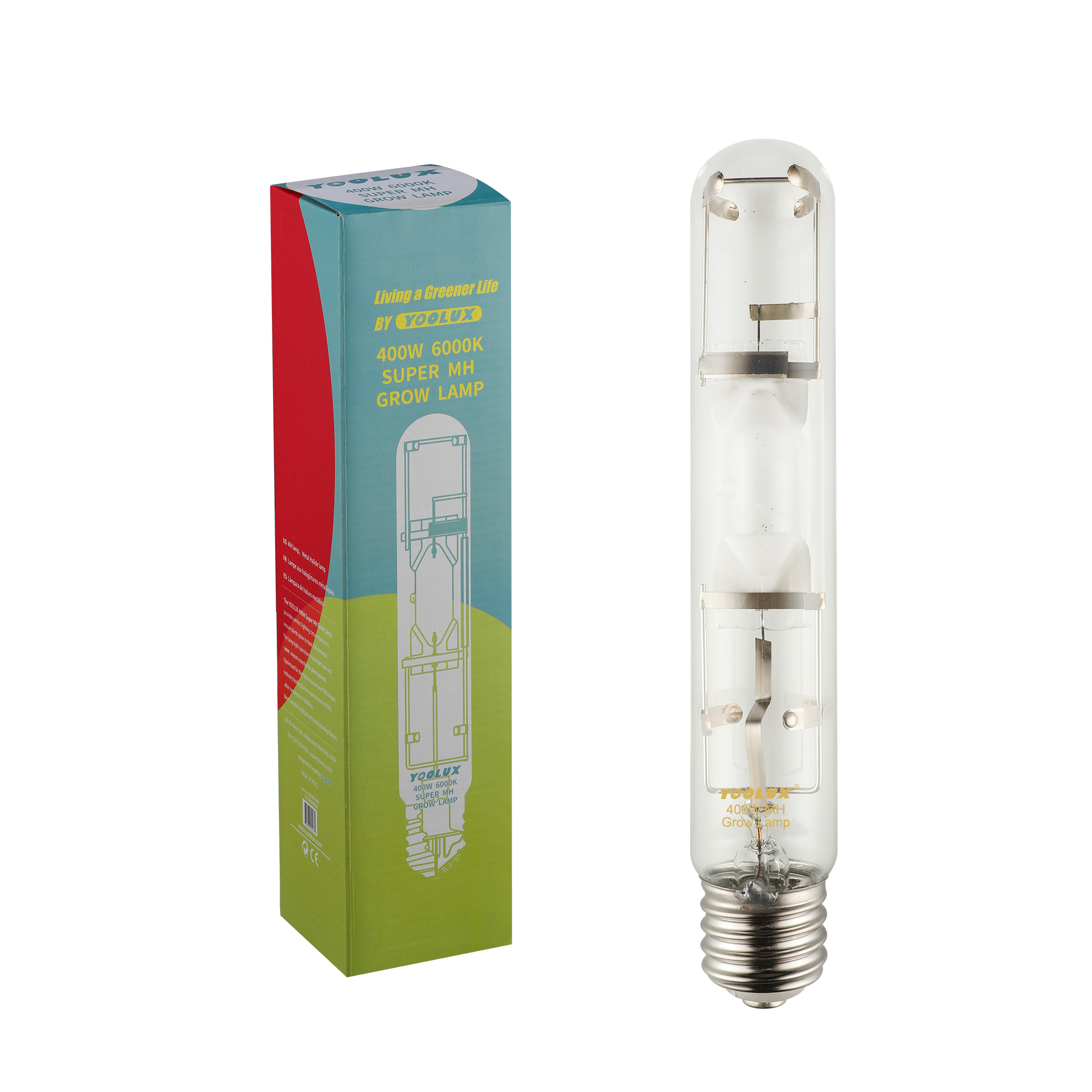 China Factory Direct Supplier Light 400w E40 White Metal Halide Lamp