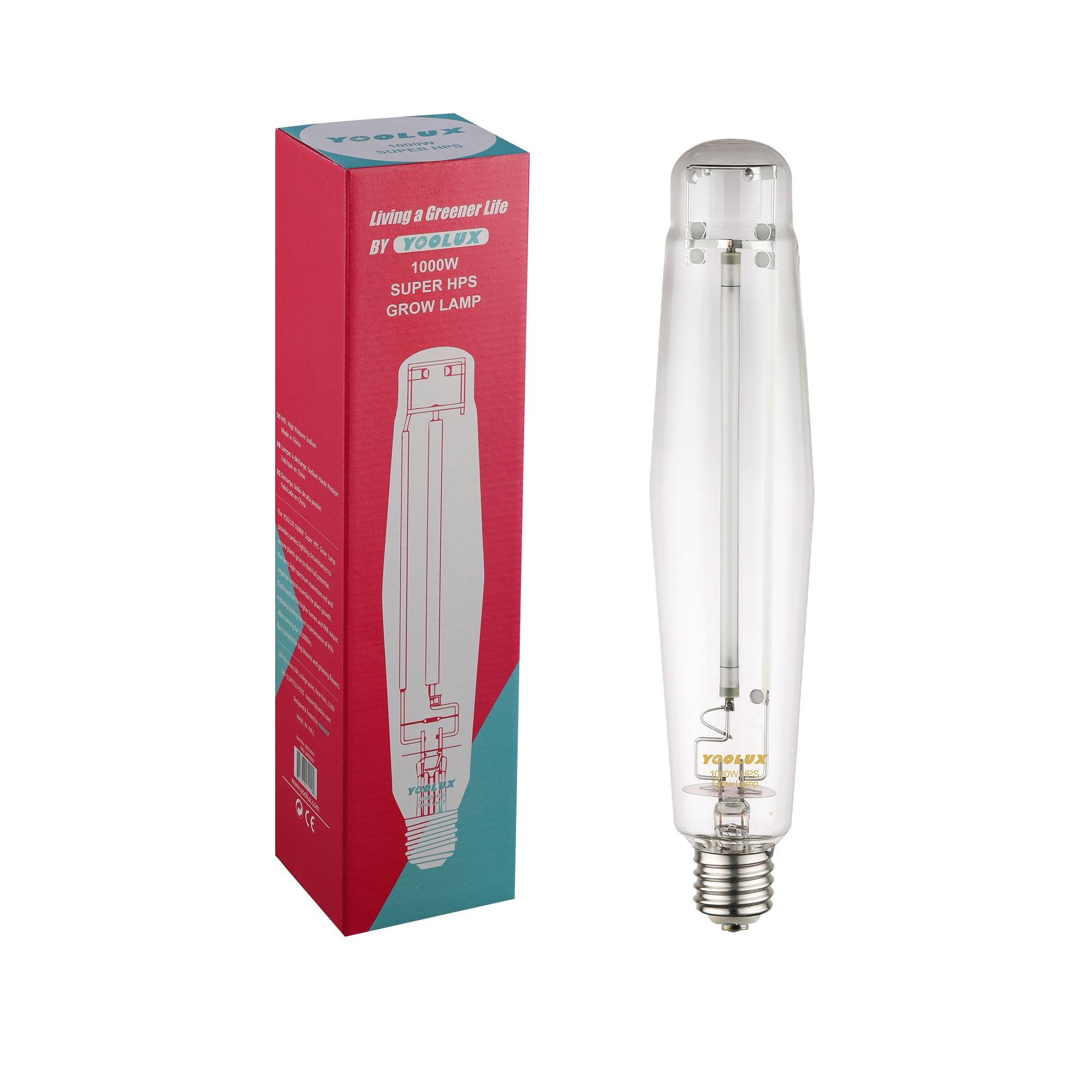 High Pressure Sodium Lighting Lamps 50W to 1000W HPS Street Lights Versatile 70W 150W 250W 400W 600W High Performance Lighting