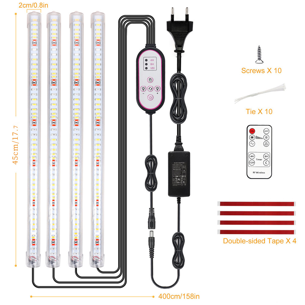 Customizable T5/T8 Waterproof Full Spectrum LED Grow Light Strips for Hydroponics and Indoor Farming