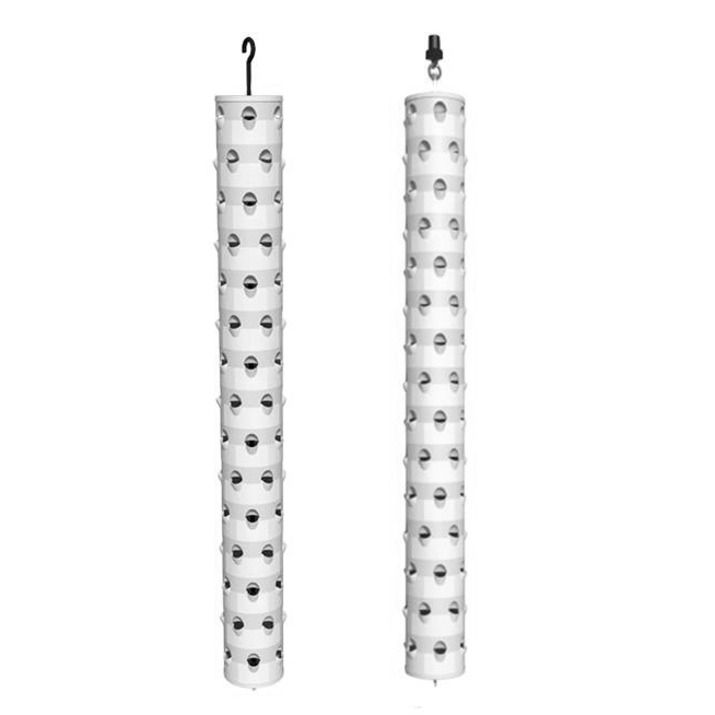 Searea Hydroponics Growing System Vertical Rotating Aeroponic Tower Farm