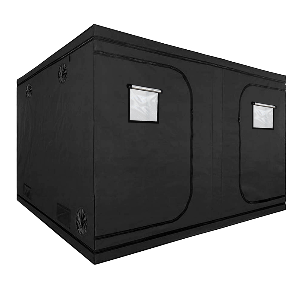 MEIJIU Hydroponics Indoor Grow 300x300X200CM 600D Grow Tent（with viewing window）