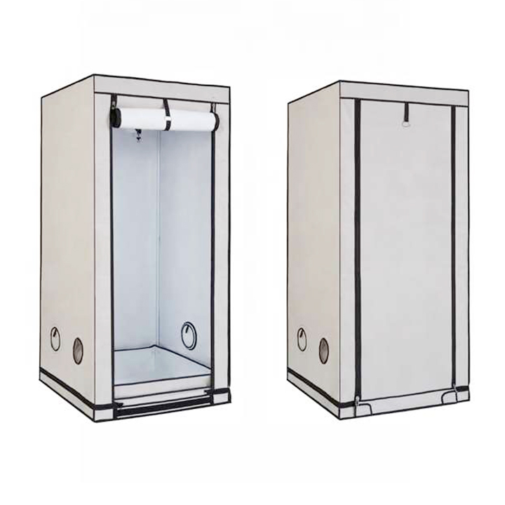 MEIJIU Hydroponics Indoor Grow 120x120X200CM 600D Grow Tent