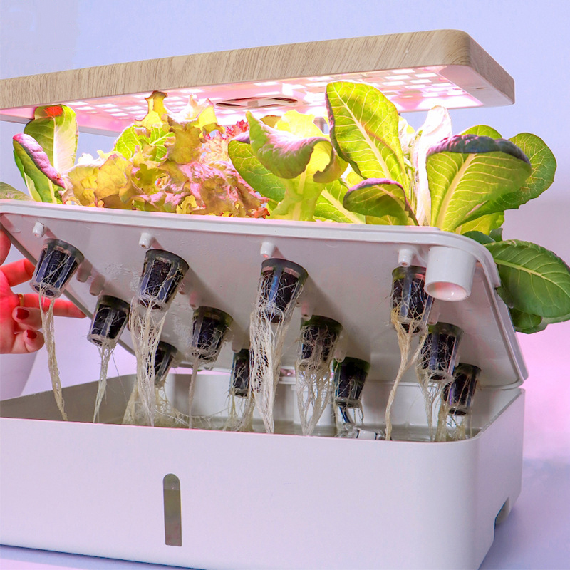Automatic Hydroponic Plant Growth Machine LED Grow Lights Indoor Smart Garden