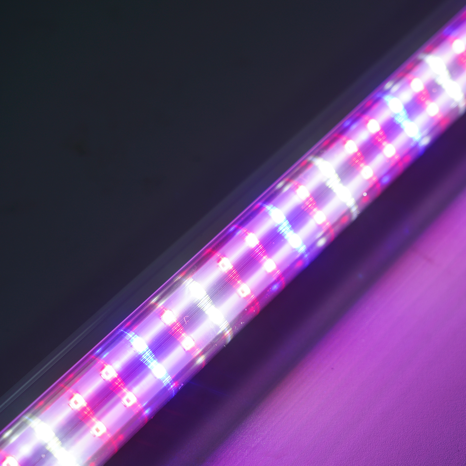 T8 Waterproof Tube Double Row Lamp Beads 15W Full Spectrum