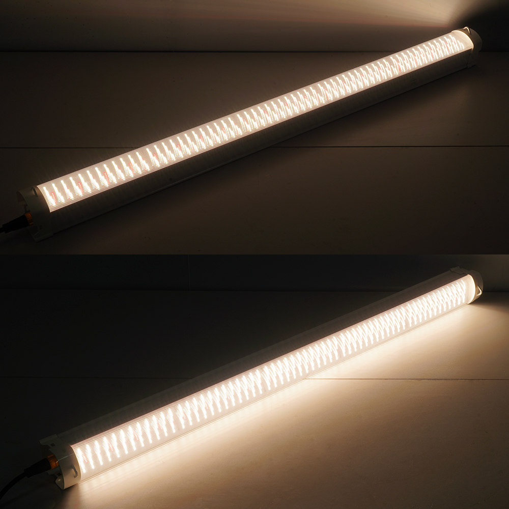 Dual-channel Dimmable Full Spectrum Deep Red IR Indoor Plants Bar 150W 4ft Under Canopy Led Grow Light