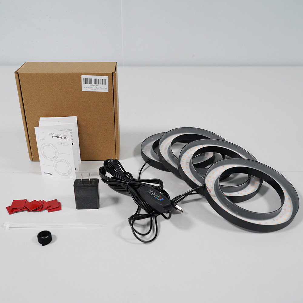 120V/240V 4-in-1 Circular Grow Lighting 4-Light Relay Controllers for Efficient Light Management