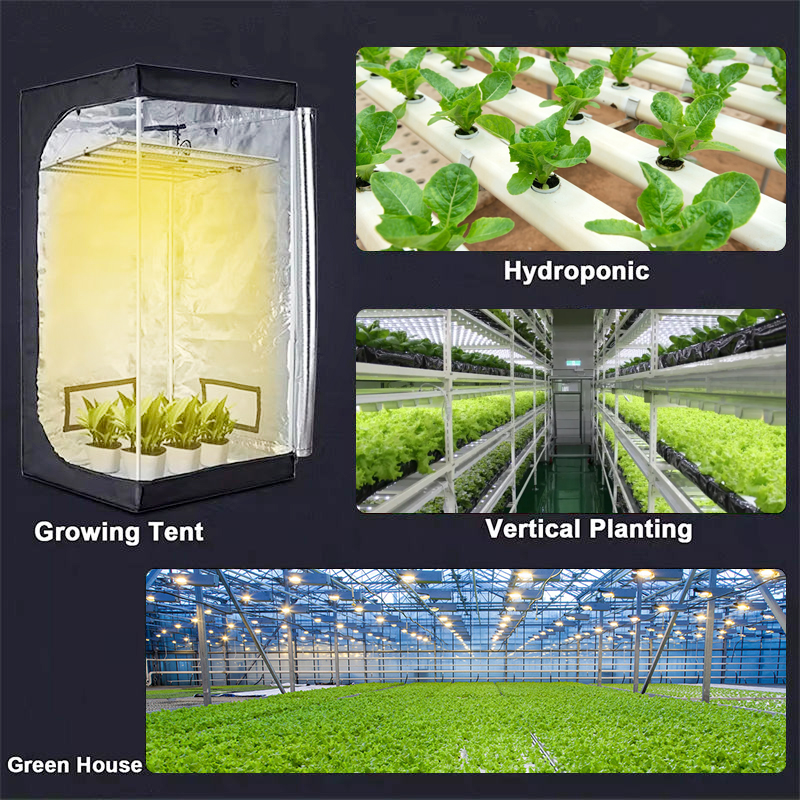 MEIJIU Commercial New Arrival Three Flexible 720W 1000W 1400W Full Spectrum Red White Light Bar Canopy for Seed Flower Stage