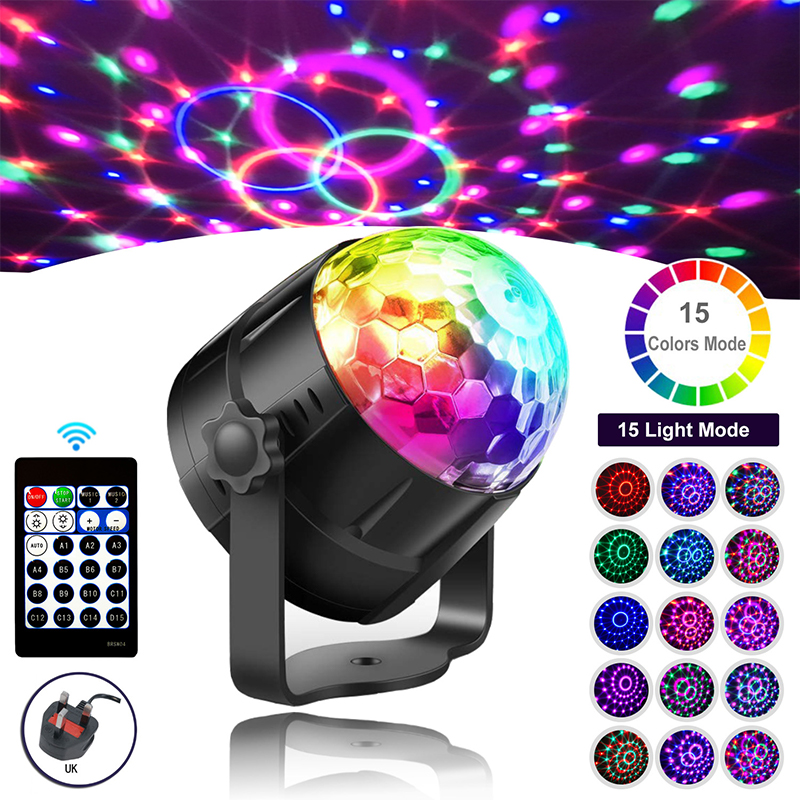 Magic Ball KTV Flash Colorful Bar Rotating Lamp Family Party Dormitory Dance Display Indoor Room Lighting Atmosphere