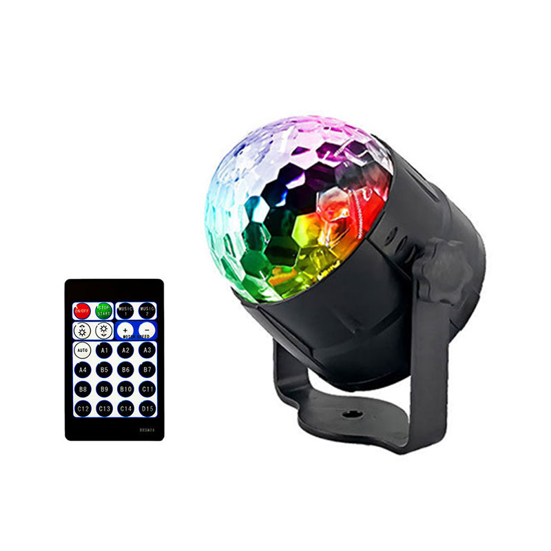 LED Stage Lights 15 Colors RGB DJ LED Par Light Remote Controlled  Uplights for Wedding Birthday Christmas Holiday Music Show Dance Party Stage Lighting