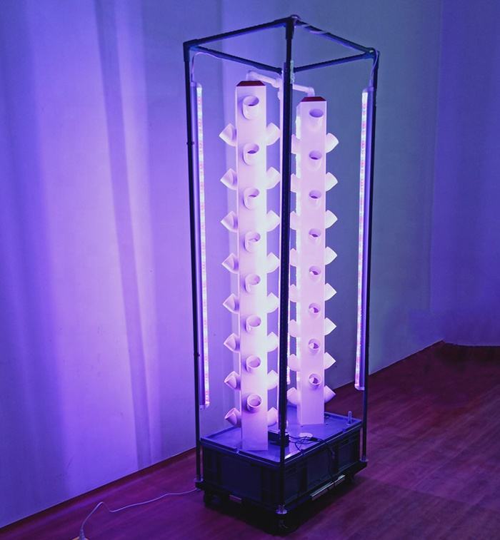 New Agricultural Indoor Hydroponic System Tower Farming Vertical Growing System Hydroponic Tower for Planting Vegetable