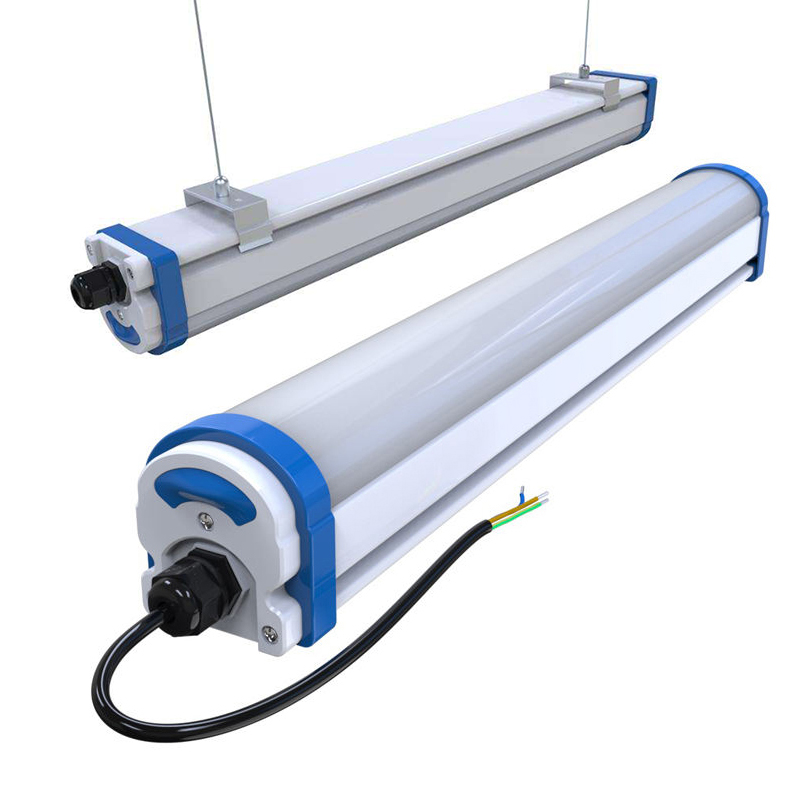 5 Years Warranty High Quality Linkeable IP65 Waterproof Outdoor IK09 PWM Dimmable 40W 4 ft LED Tri-proof Lights LED Tubes