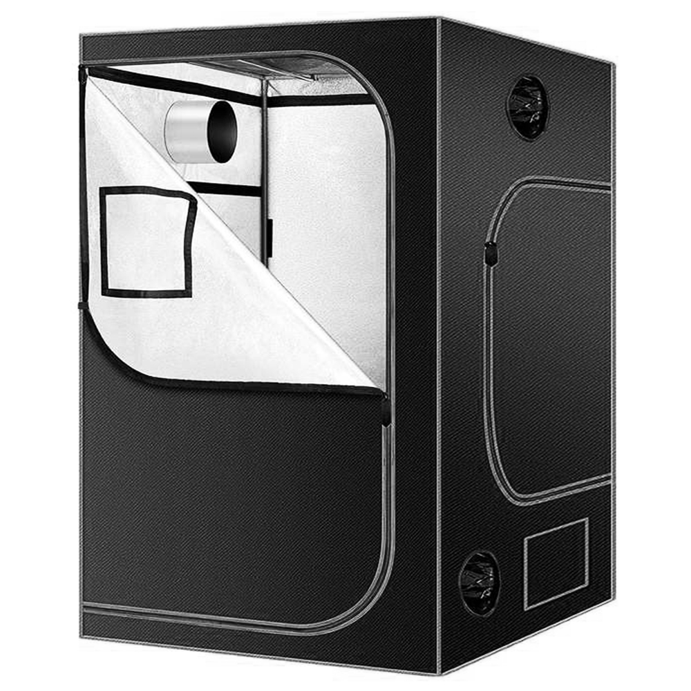 MEIJIU Hydroponics Indoor Grow 150x150X200CM 600D Grow Tent（with viewing window）