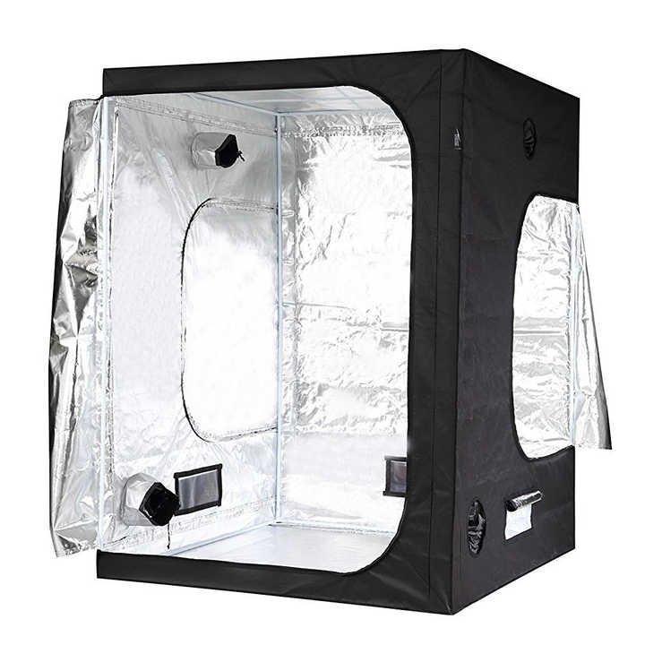 MEIJIU Hydroponics Indoor Grow 150x150x200CM 600D Grow Tent