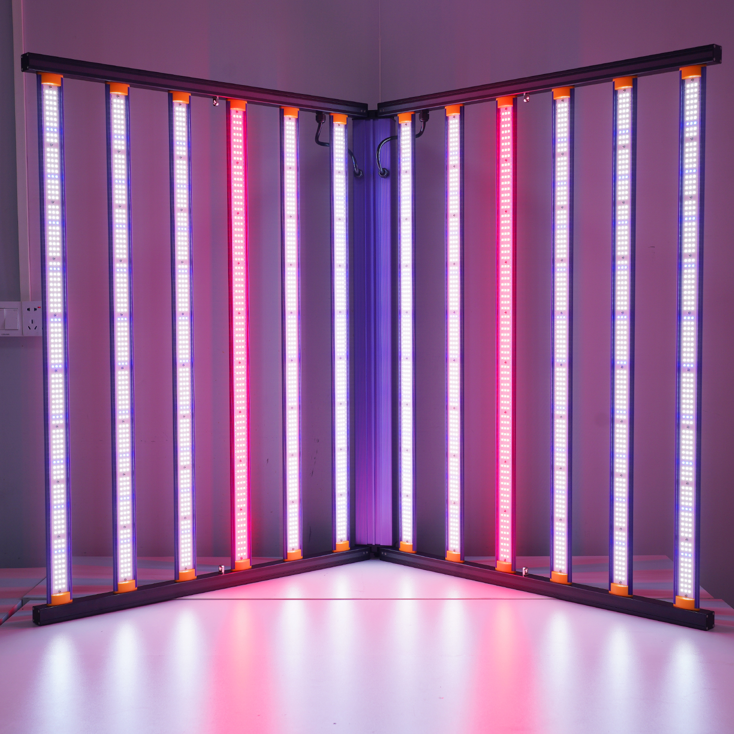 Full Spectrum 720W LED Grow Light Octopus Design Hydroponics Soil Based Growing Systems Dual Channel Canopy 1250W+25W FR UV