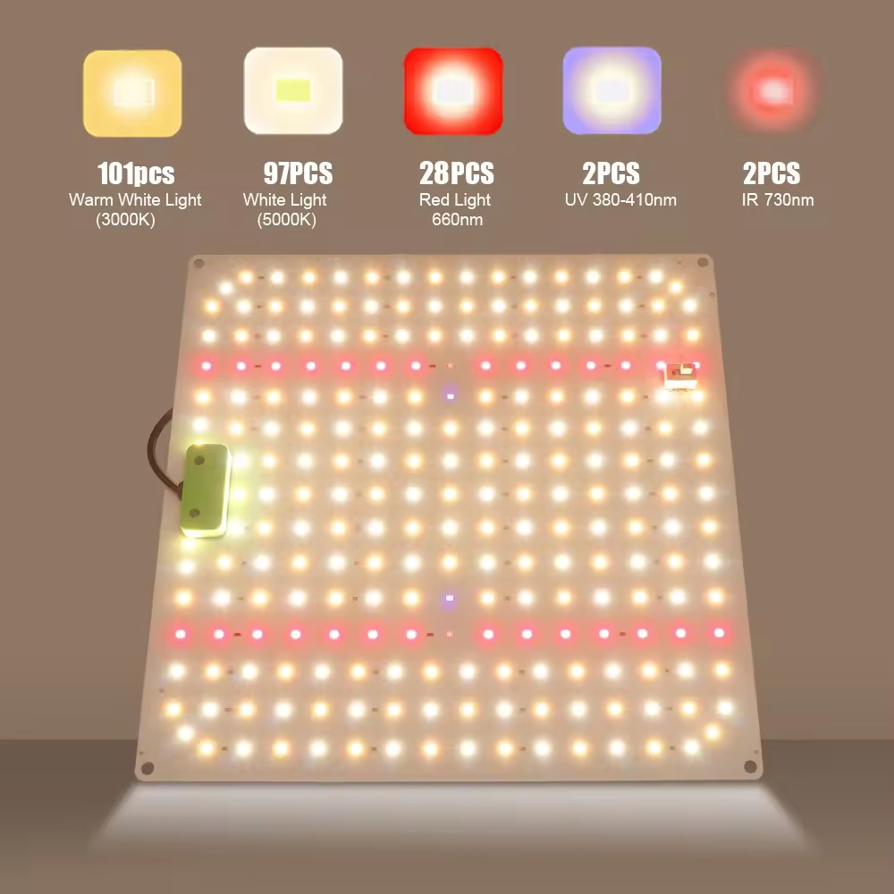 Versatile 4FT-8FT Full Spectrum LED Grow Panels for Indoor & Greenhouse Horticulture Applications