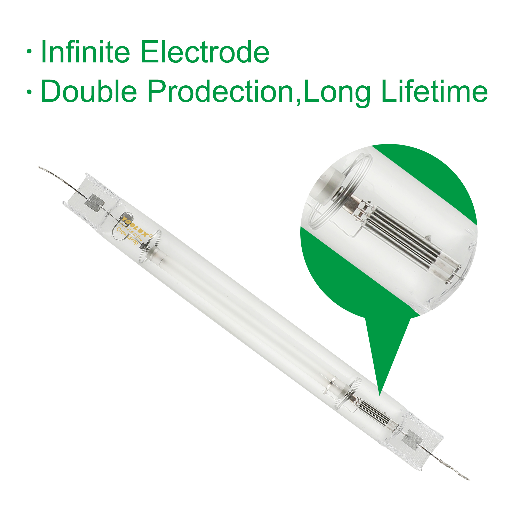 Professional HID Manufacturer Grow Plant 1000w Double Ended Hps Light Lamp